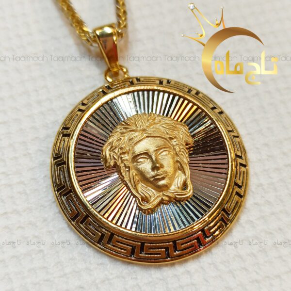 مدال ورساچه طلا تاج ماه - Image 2