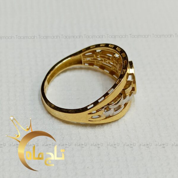 انگشتر مردانه رولکس طلا تاج ماه - Image 2